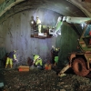 Tunel Čebrať v rámci budované dálnice D1 na Slovensku v úseku Hubová – Ivachnová