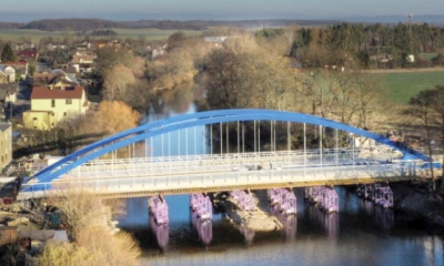 Most ev. č. 3082-1 Svinary přes řeku Orlici – skruž a betonová mostovka
