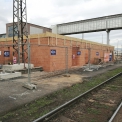 Železniční stanice Řetenice, výstavba nového technologického objektu