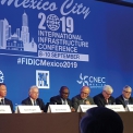 Board Globální konference konzultačních inženýrů FIDIC v Mexiku, 9. a 10. září 2019