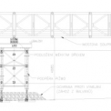 Obr. 4 – Provizorní most – MS model