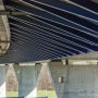 Detail mostovky v podhledu