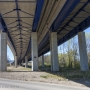 Spřažená ŽB mostovka v podhledu – směr na Frýdek-Místek (26.04.2012)