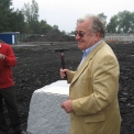 Miloslav Matuszek, ředitel provozu Phoenix-Zeppelin zahájil stavbu nového střediska.