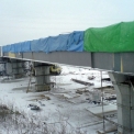 Aplikace izolačních hmot na železničním mostě na trati Studénka – Bílovec přes dálnici D47