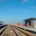 Opravená železničná stanica Považany