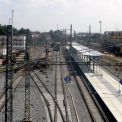 Stavební práce probíhají nadohled železniční stanice Tábor.