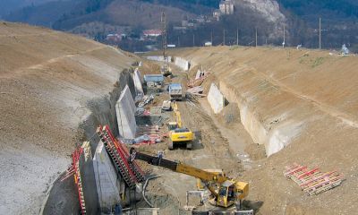 Zakladanie stavieb, pilotáž a kotvenie na stavbe R3 Oravský Podzámok – Horná Lehota