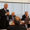 Tisková konference, která se uskutečnila 8. září v sídle Svazu průmyslu a dopravy ČR (Foto: Veletrhy Brno, a.s.)