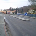 Nová silnice a chodníky v Náměšti na Hané