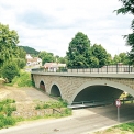 Opravený most v obci Cvikov
