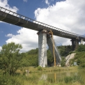 Most přes Lochkovské údolí bude opravdu důstojnou dominantou (foto Bc. Pavel Stančo).