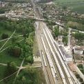 Modernizovaná železniční stanice Choceň je součástí I. tranzitního železničního koridoru.