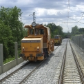 Modernizace IV. tranzitního železničního koridoru, úsek Čerčany – Stránčice, stav v létě 2008, foto: Jan Vašíček