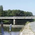 Poděbrady – původní most z roku 1954, podjezdná výška 3,90 m