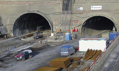 Tunel v úseku 514 Lahovice – Slivenec pražského silničního okruhu