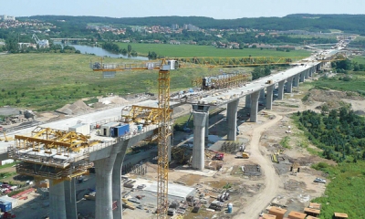 Vybrané mostní stavby a tunely SOKP, části 514 Lahovice – Slivenec
