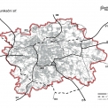 Obr. 4 – Hlavní komunikační síť v Praze