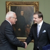 Ministr Bárta informoval prezidenta Klause o škrtech, pozval ho na otevření okruhu