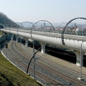 Obr. 1 – Železniční estakáda Sluncová v Praze