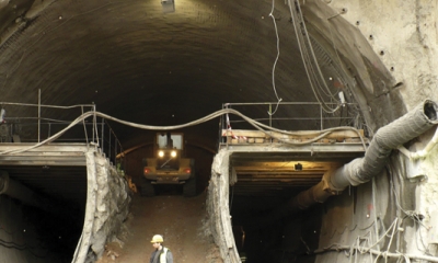Královopolský tunel před prorážkou