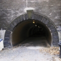 Obr. 11 – Karlínský portál tunelu pro pěší Žižkov - Karlín