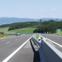 Nový úsek diaľnice ve smeru na Prešov