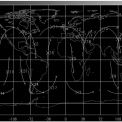 Obr. 4 – Pozice a pohyb satelitů v čase [5]