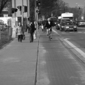 Vyhrazený jízdní pruh je pro cyklistu určitou bezpečnostní zárukou.