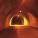Tunel Siglu – hloubená část těsně před dokončením