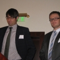 Niculin Meng, oblastní manažer (vlevo) a Evgeniy Derkach, projekt manažer, MAGEBA