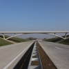 Most, který převádí polňačku přes dálnici D47, uspěl v soutěži o Mostní dílo roku.
