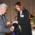 Předávání čestné medaile se zhostila také 1. náměstkyně primátora města Zlína Mgr. Eva Štauderová.