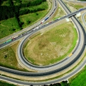 Výstavba druhé fáze dálnice A1 v Polsku, mimoúrovňová křižovatka Nowe Marzy
