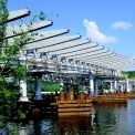 Hydraulika F.P.T. je používána při stavbě Trojského mostu.