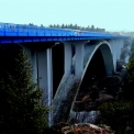 Celkový pohled na dokončený most