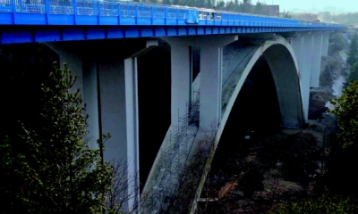 Rozšířený obloukový most přes Ohři u Lokte – od dubna 2011 již v provozu