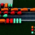 Obr. 2 – Schéma plošného obsazení komunikací vozidly v závislosti na jejich rozměrech