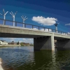 Nový Tyršův most už slouží Přerovanům, výstavbu brzdily zbytky starého mostu
