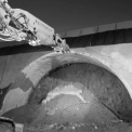 Obr. 7 – Geologické podmínky při zahájení ražby Olbramovického tunelu – vjezdový portál