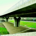 Přeložka silnice I/9 – MÚK Sosnová – pohled na konstrukci mostu
