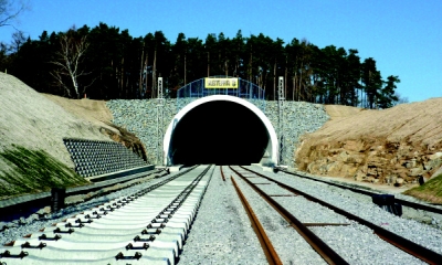 Ražba tunelů na dopravní stavbě „Modernizace trati Votice – Benešov u Prahy“