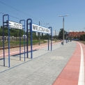 Nové ostrovní nástupiště ve stanici Wieliczka Park; foto: V. Fišar, SUDOP PRAHA a. s.