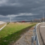 Pohled od kruhového objezdu u MUK Bohumín západ směrem na PL, vlevo D1, vpravo I/67.