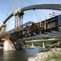 Montáž OK mostní konstrukce (11-08-2011)