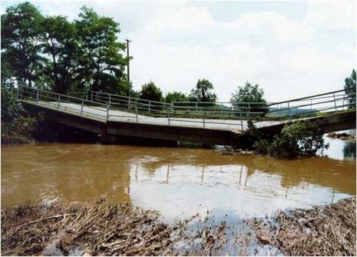 havarijní stav mostů